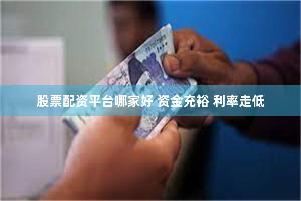 股票配资平台哪家好 资金充裕 利率走低