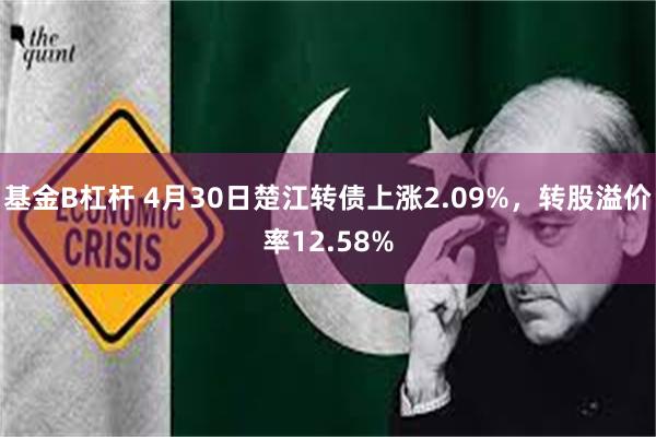 基金B杠杆 4月30日楚江转债上涨2.09%，转股溢价率12.58%