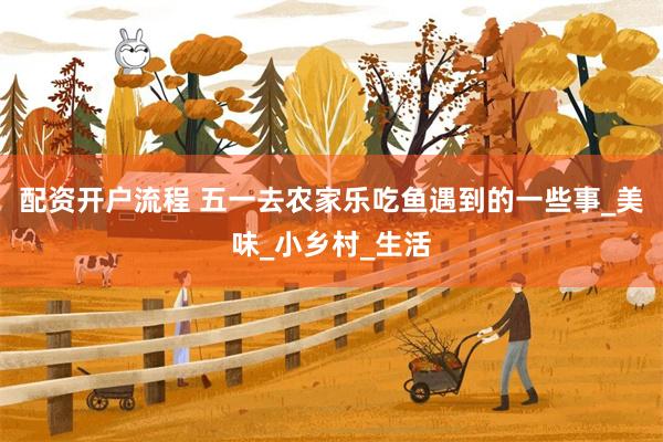 配资开户流程 五一去农家乐吃鱼遇到的一些事_美味_小乡村_生活